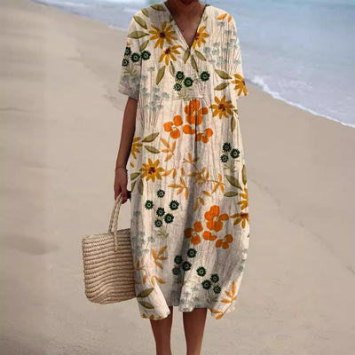 Nicka™ | Robe à motif floral vivant