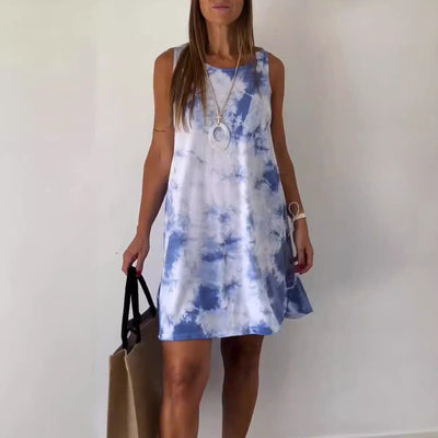 Rosalie | Robe de loisirs luxueuse sans manches
