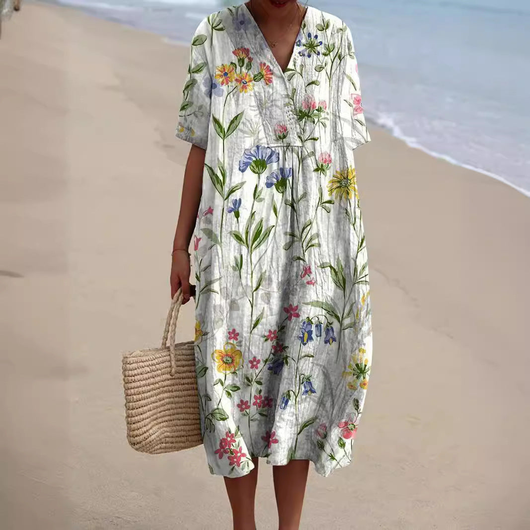 Emma™ | Robe à fleurs joyeuse