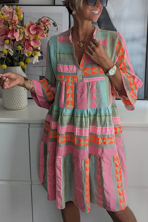 Kiki | Élégante robe midi de printemps (Presque épuisée)
