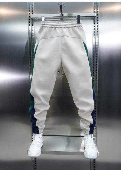 Laurent™ | Pantalon Chic à Rayures Contrastées