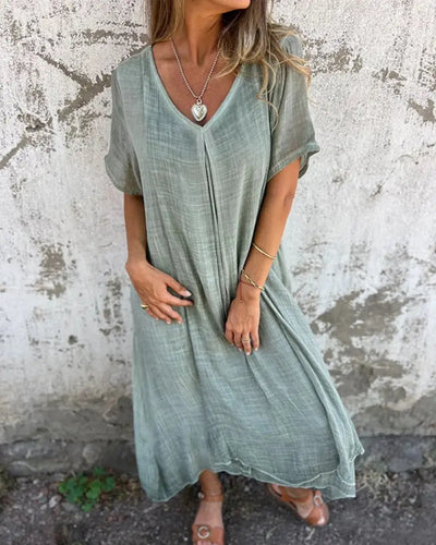 Gina™ | Robe d'été ample à décolleté en V