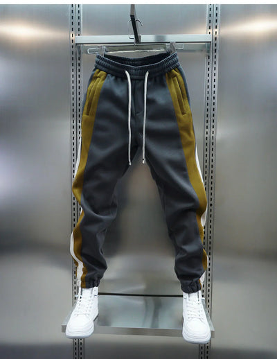 Laurent™ | Pantalon Chic à Rayures Contrastées