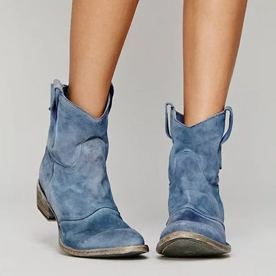 Dael™ - Bottes Vintage Cowboy à la Cheville