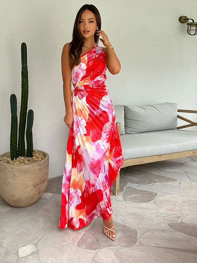 Katie | Robe d'été plissée (Presque épuisée)