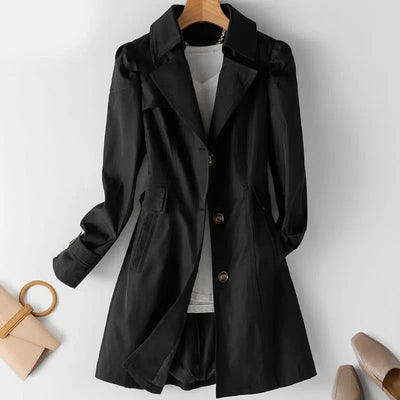 Laurian™ | Luxe légère dans un trench-coat intemporel