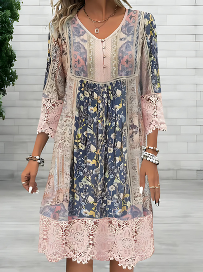 Tamara | Robe Boho Fluide Luxueuse (Presque épuisée)