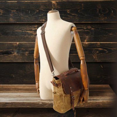 Sac Messenger en Toile Croisé | PETERSBURG
