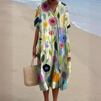 Emma™ | Robe à fleurs joyeuse