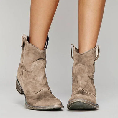 Dael™ - Bottes Vintage Cowboy à la Cheville