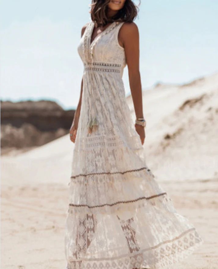 Nina | Robe Boho Luxueuse (Presque épuisée)