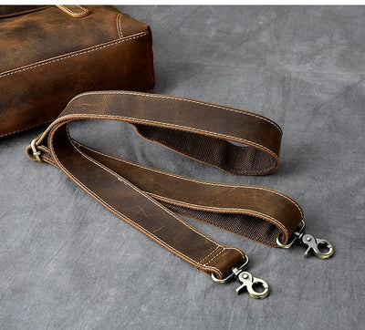 Sac à main en cuir marron | YPRES