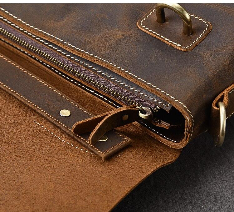 Sac à main en cuir marron | YPRES