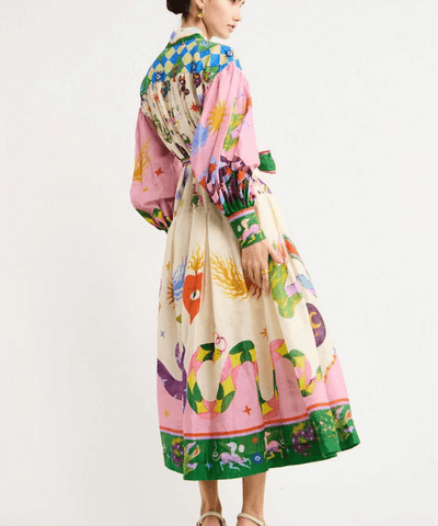 Dorthe™ | Élégante Robe Maxi Italienne