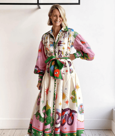 Dorthe™ | Élégante Robe Maxi Italienne