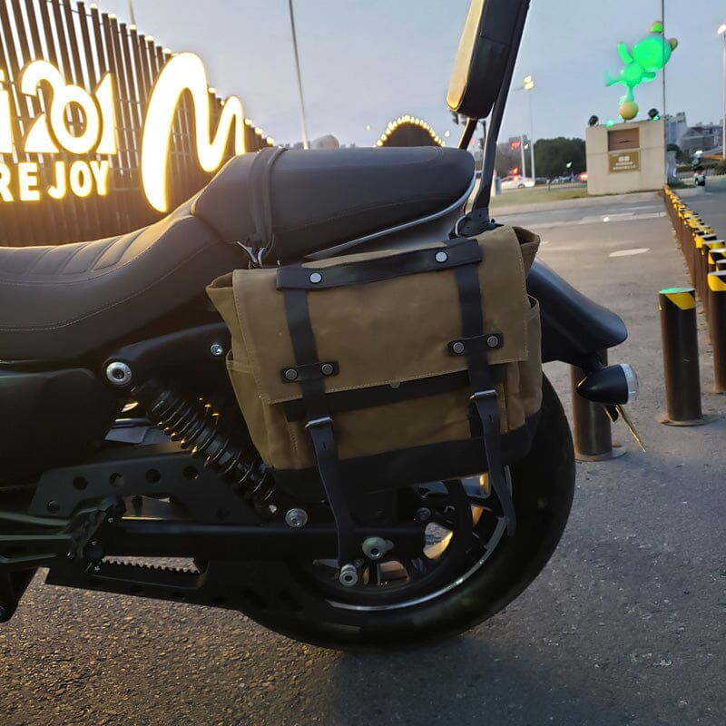 Sacoche de Moto en Toile | SEATTLE