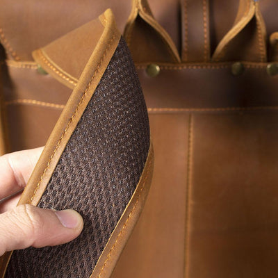 Sac à dos en cuir d'affaires | LUGANO