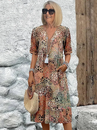 Harper™ | Robe Fleurie Vivante