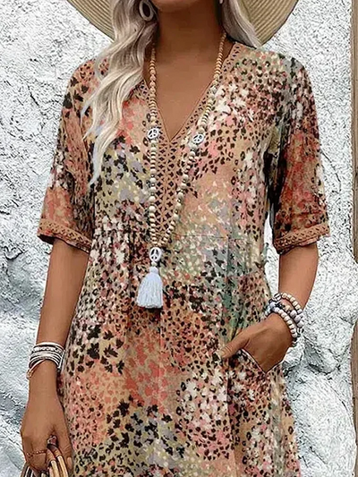 Harper™ | Robe Fleurie Vivante