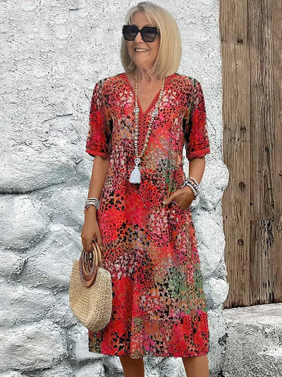 Harper™ | Robe Fleurie Vivante