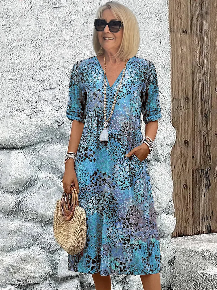 Harper™ | Robe Fleurie Vivante