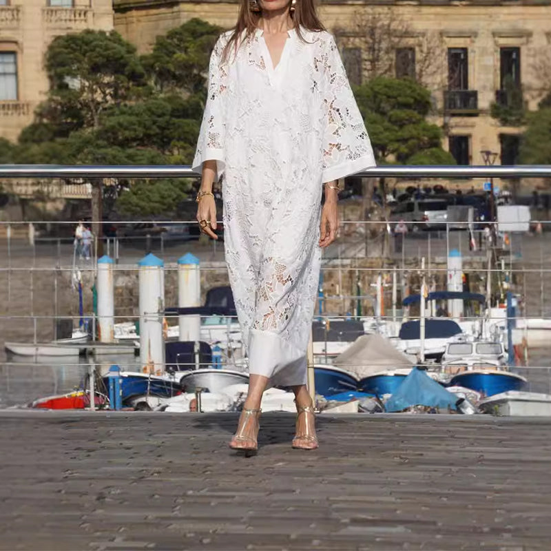 Sophie™ | Robe élégante avec bordures