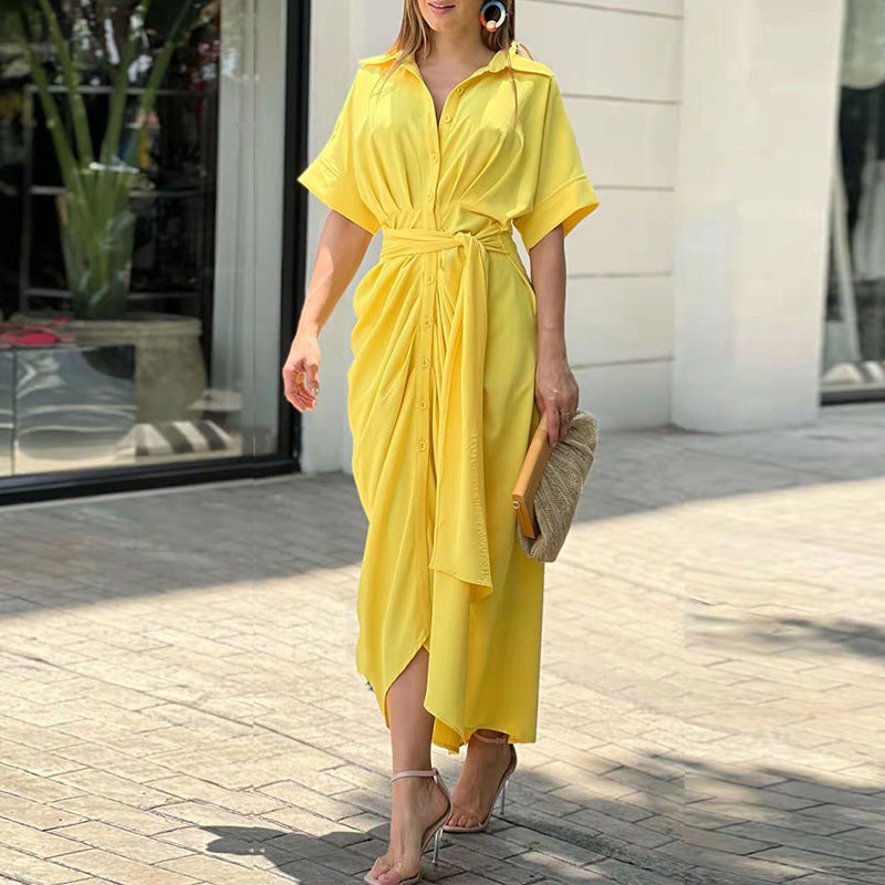 Amalia | Robe Maxi Wrap de Luxe (Presque épuisée)