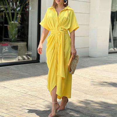 Amalia | Robe Maxi Wrap de Luxe (Presque épuisée)