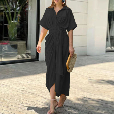 Amalia | Robe Maxi Wrap de Luxe (Presque épuisée)