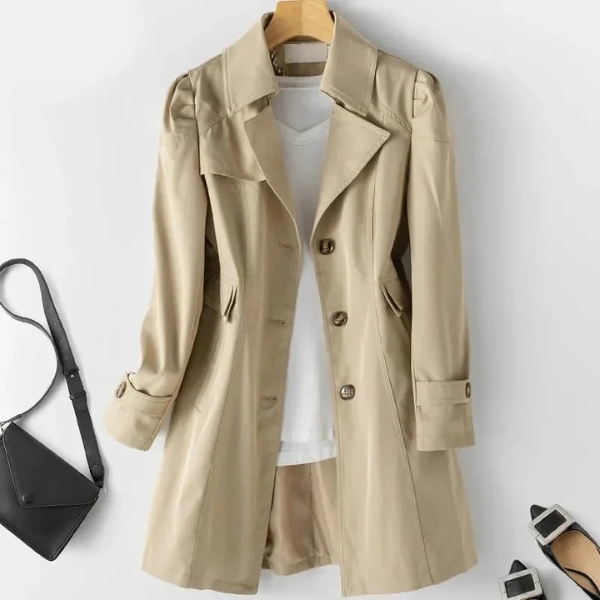 Laurian™ | Luxe légère dans un trench-coat intemporel