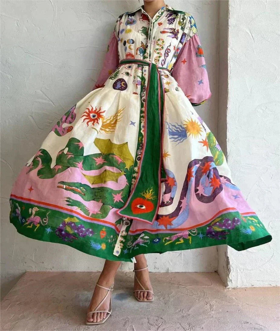 Claudine | Robe volumineuse