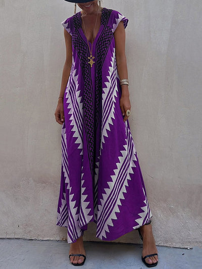 Boho™ | Robe sans manches à décolleté en V