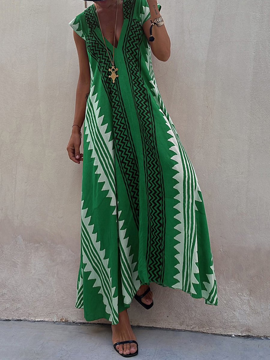 Boho™ | Robe sans manches à décolleté en V
