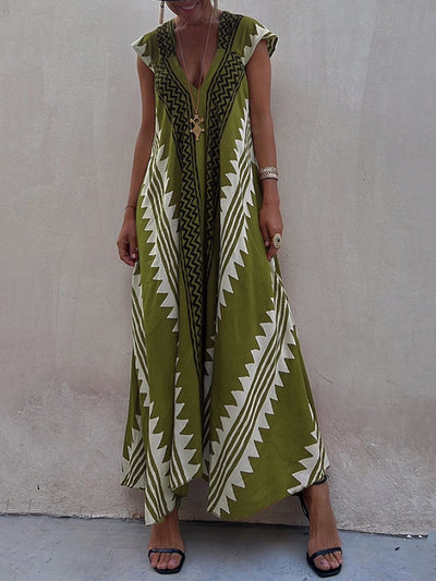 Boho™ | Robe sans manches à décolleté en V