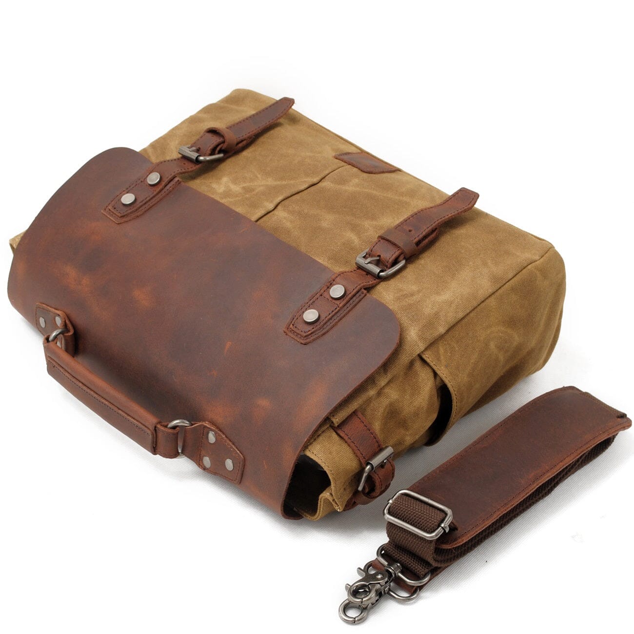 Sac Messenger en Toile Croisé | PETERSBURG