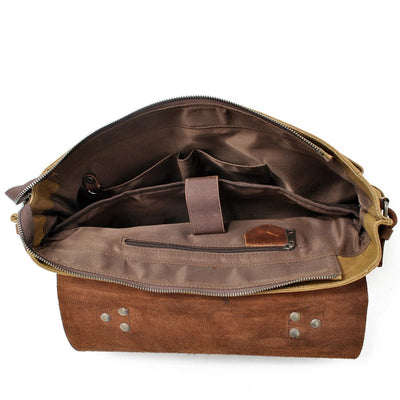 Sac Messenger en Toile Croisé | PETERSBURG