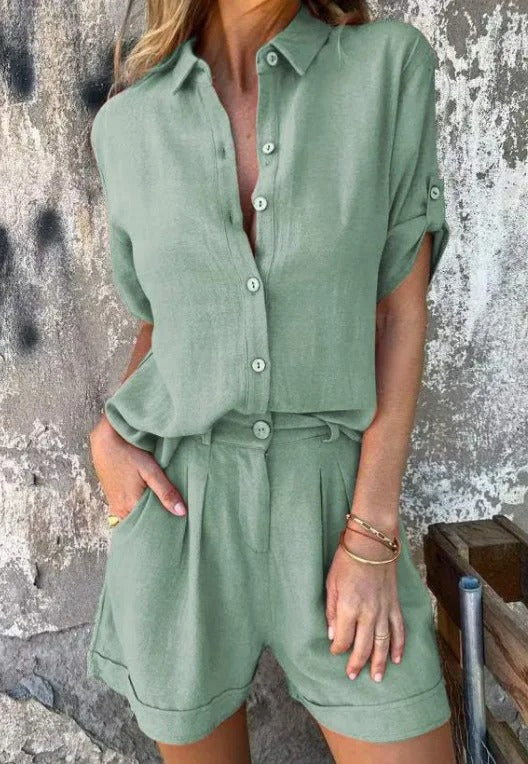 Amelie™ | Ensemble en Lin Détendu