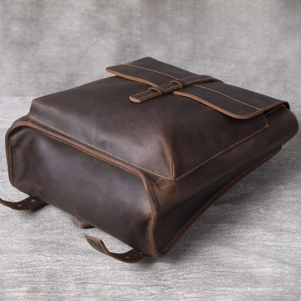 Sac à dos en cuir d'affaires | LUGANO