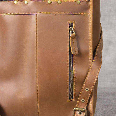 Sac à dos en cuir d'affaires | LUGANO