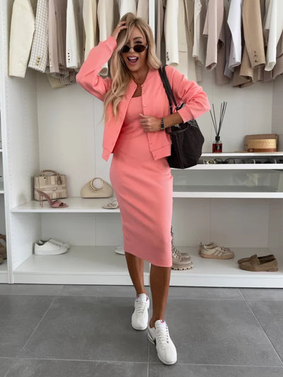 Veni™ - Robe avec cardigan