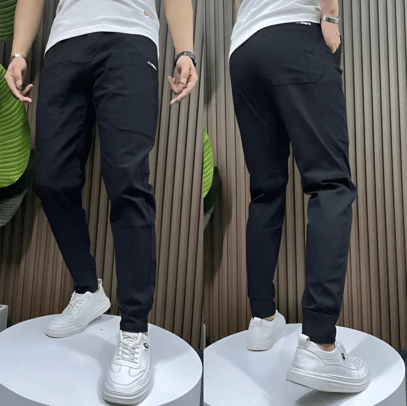 Vallier | Pantalons Cargo Élastiques Premium