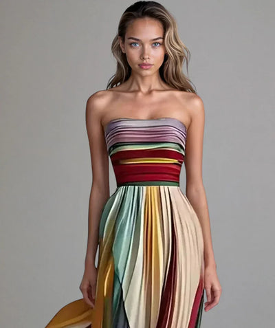 Azja | Robe Longue Décontractée Premium